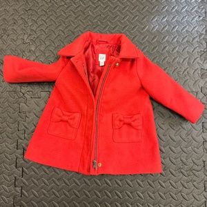 LIKE NEW! Girls Red BabyGap Coat